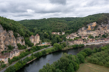 La Roque-Gageac, Dordogne, Nouvelle-Aquitaine, France 