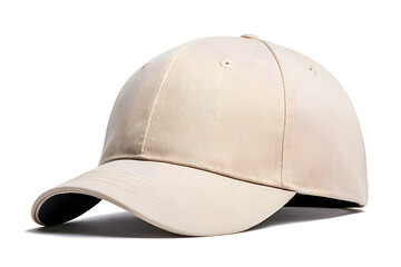 Fototapeta premium Blank Baseball cap mock up, isolated on white background