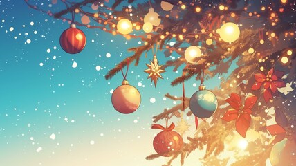 クリスマスの背景画像