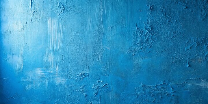 Abstract Blue Textured Wall, Ideal for Design Backgrounds and Textures