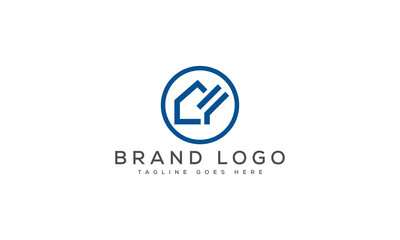 letter CF logo design vector template design for brand.