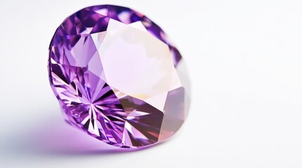Fototapeta premium A Sparkling Amethyst Gemstone