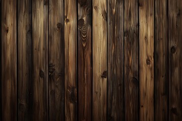 Obraz premium A close-up view of rustic wooden planks, showcasing natural textures and colors, ideal for backgrounds or design elements.