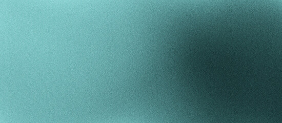 Sea blue noise texture background, abstract teal green blue black grainy banner, poster cover backdrop design