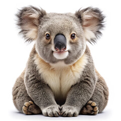 close up of a koala. koala, australia, animal, bear, marsupial, tree, wildlife, eucalyptus, nature, mammal, wild, fur, australian, zoo, cute, baby, branch, leaf, koala bear, grey, native, gum, isolate