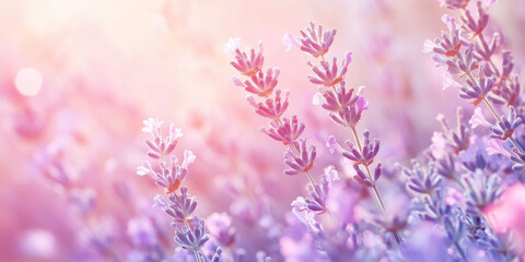 Light gradient background with soothing shades of lavender and pink, creating a calming effect