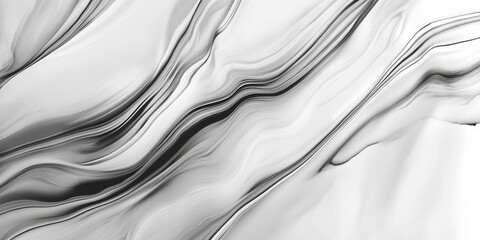 Smooth marble texture background in shades of gray and white, ideal for elegant and sophisticated designs