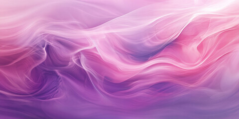 Obraz premium A layered abstract background featuring smooth gradients of purple and pink, evoking feelings of calm and relaxation