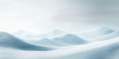 Obraz premium Crisp winter snow background with soft white flakes and a serene landscape, ideal for holiday-themed projects
