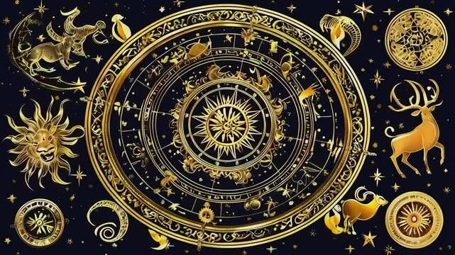Gold zodiak 