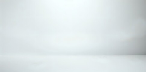 Obraz premium Simple White Background with Floor