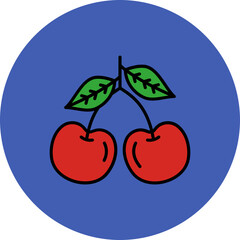 Cherries Icon