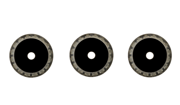 Roller skate wheels. On isolated transparent background.
