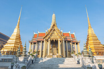 Grand Palace Bangkok, Wat Phra Keaw, Wat Phra Sri Rattana Satsadaram most important in Bangkok,...