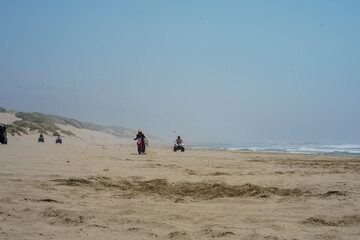 Sand dune off-roading in Florence, Oregon, USA