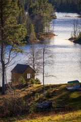 Obraz premium landscape with lake