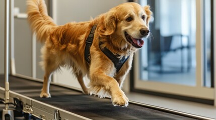 Animal rehabilitation specialists helping disabled pets improve mobility and quality of life.