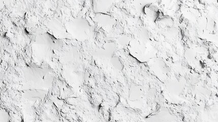 Obraz premium Close-up texture of white powder with a rough, uneven surface.