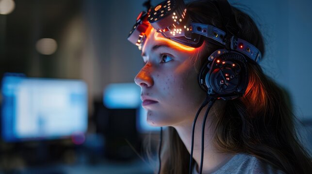 Brain-computer interfaces revolutionizing fields like medicine, gaming, and communication.