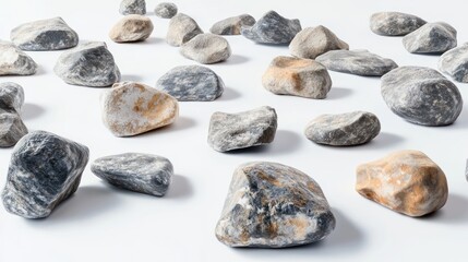 Grey and Brown Stones