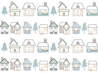 建物のシームレスパターン　A-2'