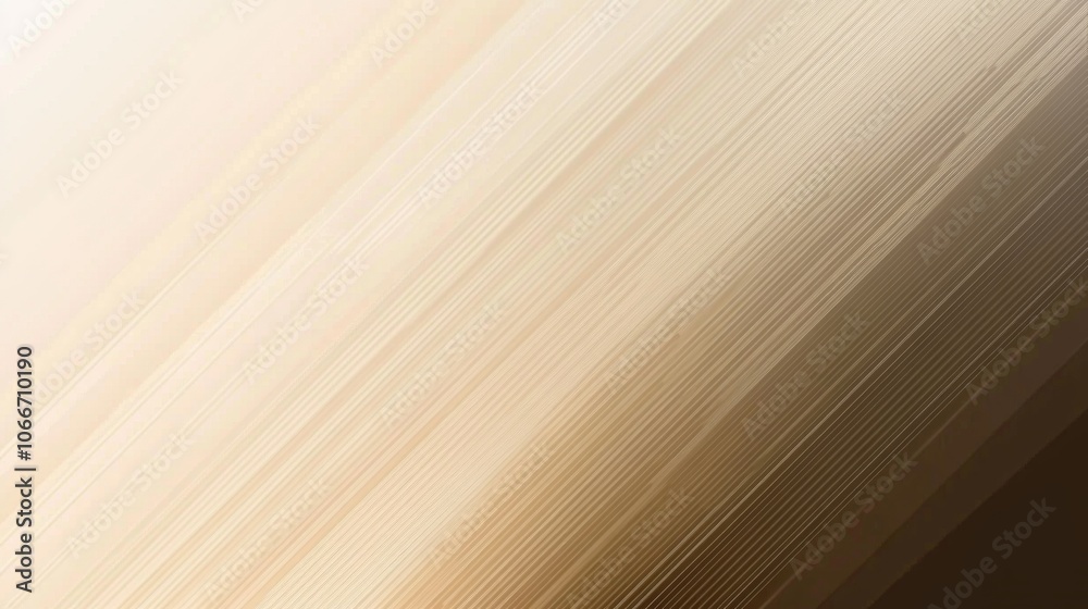 Poster abstract light pattern in soft beige tones