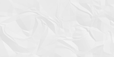 White crumpled paper texture . White wrinkled paper texture. White paper texture . White crumpled and top view textures can be used for background of text or any contents .