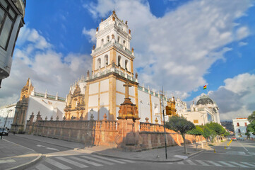 The Metropolitan Cathedral of Sucre  also called Cathedral Basilica of Our Lady of Guadalupe a cathedral of Sucre, Bolivia 