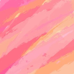 ピンクと黄色のポップなペイント背景　pink and yellow pop paint background