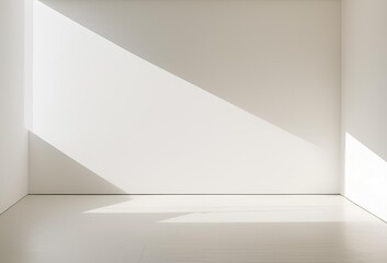 empty white room
