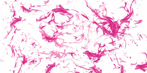 purple fire on a white  background . Chaotic mixing smoke creates abstract patterns on a white background .abstract black background with purple smoke and copy space .	
