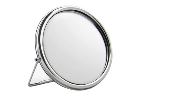 Mirror isolated on transparent background
