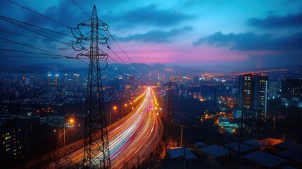 Smart grid technology revolutionizing energy distribution by integrating renewable sources.