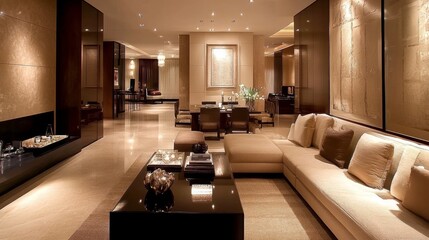 Elegant Modern Living Room Interior Design