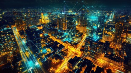 Smart grids allowing consumers to monitor and manage energy use more efficiently with real-time data.