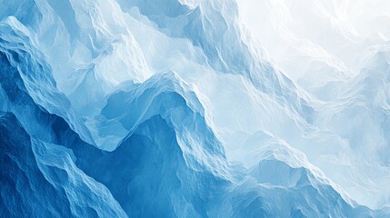 Obraz premium Explore the serene beauty of gradients in abstract blue backgrounds for creative projects