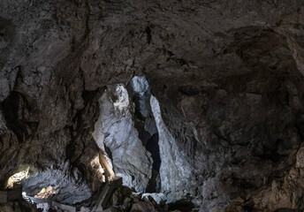 Devil's Throat Cave in Trigrad, Bulgaria