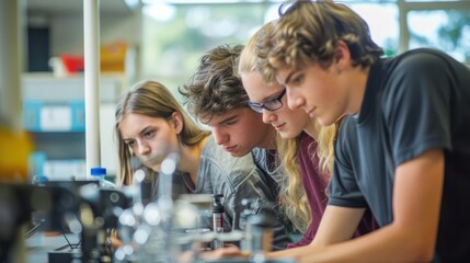 Experiential learning allowing students to apply knowledge in practical settings for deeper understanding.