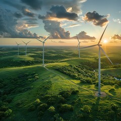 The green energy sector is transforming the global energy landscape through clean technology.