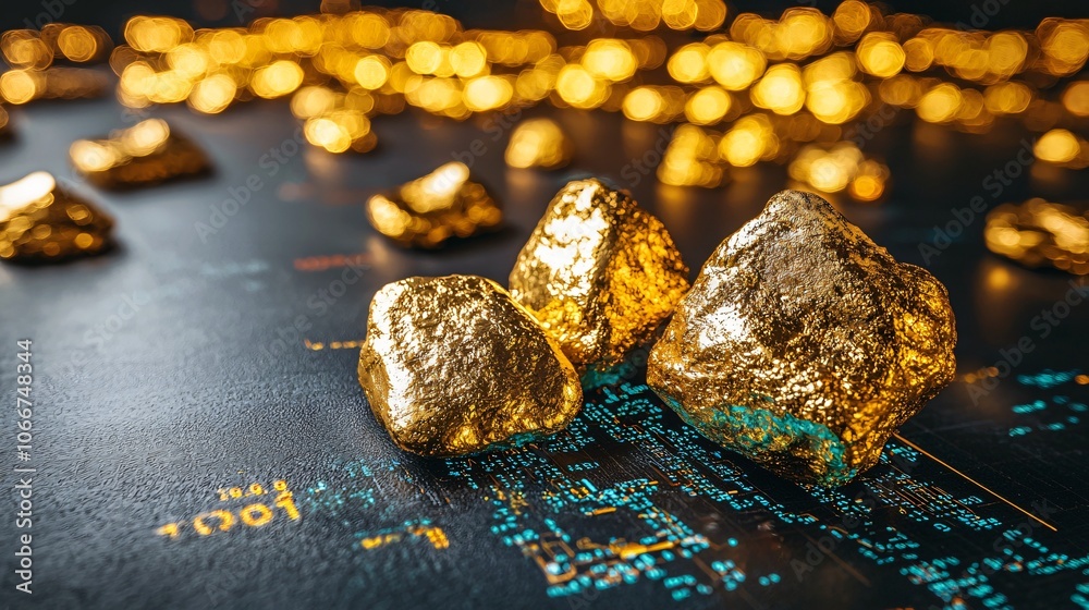 Poster Assessing market risks in gold investment strategies for navigating uncertainties and maximizing returns
