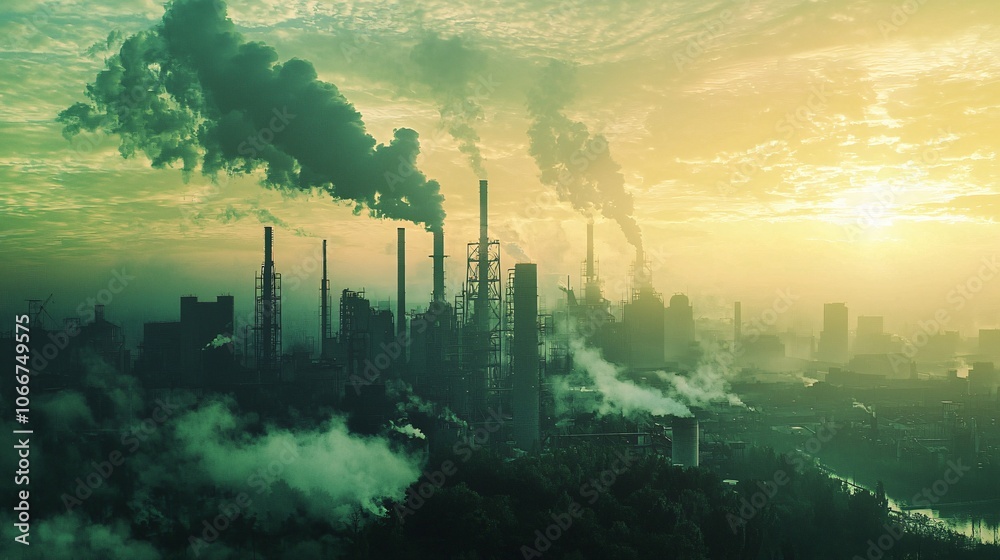 Aufkleber industries transition to net zero emissions technology to combat climate change and reduce air pollu