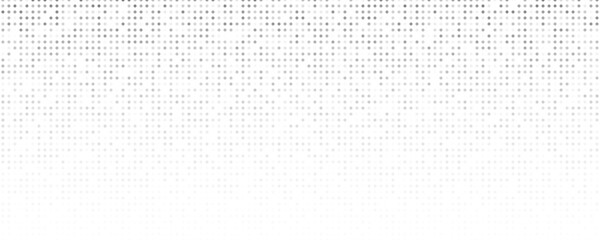 Monochrome halftone background with dots