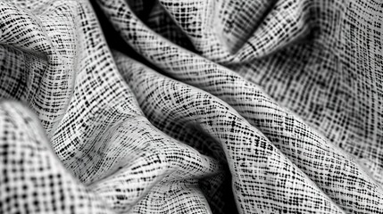 3D Rendering of Fabric Texture Details - a visually rich and intricate representation. The detailed fabric texture showcases depth and realism, enhancing the overall aesthetic.