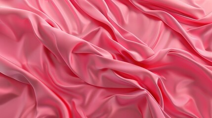 Obraz premium 3D Rendering of Fabric Texture Details - a visually rich and intricate representation. The detailed fabric texture showcases depth and realism, enhancing the overall aesthetic.