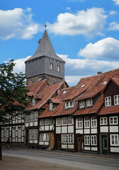 Obraz premium Hildesheim am Kehrwiederturm