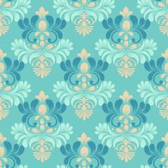 Seamless damask pattern with a classic floral design.African embroidery patterns, paisley, boho, floral ikat, ethnic floral designs, ikat sari, ikat patterns and ethnic patterns.