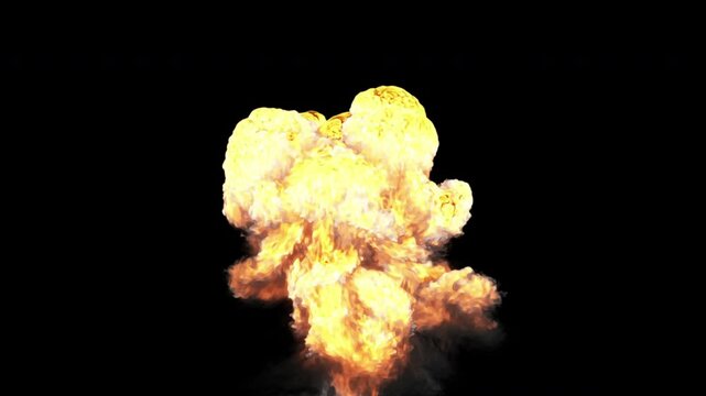 anime explosion effect animation