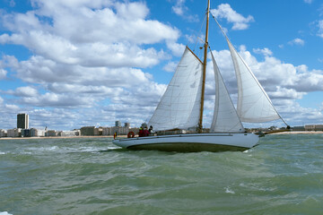 classic sailboat