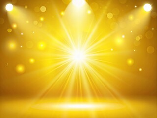 Yellow Abstract Background with White Spotlight, Vibrant and Energetic Design, Perfect for Modern Art, Graphic Design, Bright Color Palette, Minimalist Aesthetic, Creative Backdrop