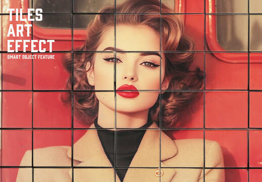 Tiles Art Effect with Generative AI